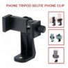 Univerzális állványra szerelhető adapter mobiltelefon clipper tartó 360 ° os függőleges állvány állvánnyal