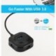 USB 3.0 Hub 4 portos USB Hub Splitter Mac, Windows, Linux rendszerek PChez