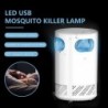 USBmeghajtású szúnyoggyilkos lámpa LEDes inhalációs kártevő gyilkos légyirtó fénytompító szúnyogriasztó lámpa