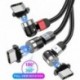 USLION C típusú USB mágneses kábel USB mágneses töltőkábel 540 fokos töltő