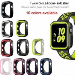 Óra tok Apple Watch 44mm 40mm iWatch tok 42mm 38mm szilikon védőburkolat Apple Watch sorozat 5 4 3 2 1