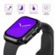 Óratok   edzett üveg az Apple Watch  5 4 3 2 1 iWatch tok 42mm 38mm 44mm 40mm iWatch képernyővédő fólia