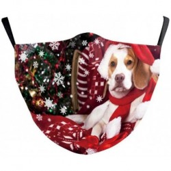 * 133 - Karácsonyi mosható arcmaszk fél arc száj Mark HipHop Cospaly Party egy méretben