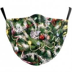 * 50 - Karácsonyi mosható arcmaszk fél arc száj Mark HipHop Cospaly Party egy méretben