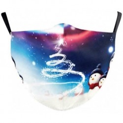 * 96 - Karácsonyi mosható arcmaszk fél arc száj Mark HipHop Cospaly Party egy méretben