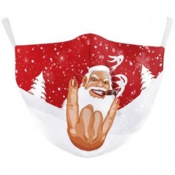 * 138. - Karácsonyi mosható arcmaszk fél arc száj Mark HipHop Cospaly Party egy méretben