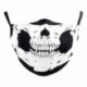 * 1 - Vicces mosható arcmaszk fél arc száj Mark HipHop Cospaly Party One Size Mask0