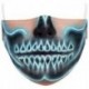 Design-18 - Mosható arcmaszk fél arc koponya száj Mark HipHop Cospaly Party One Size Mask0