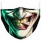 Design-18 - Mosható arcmaszk fél arc koponya száj Mark HipHop Cospaly Party One Size Mask0