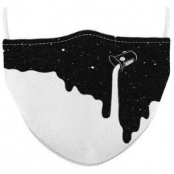 Design-83 - Mosható arcmaszk fél arc koponya száj Mark HipHop Cospaly Party One Size Mask0