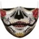 Design-27 - Mosható arcmaszk fél arc koponya száj Mark HipHop Cospaly Party One Size Mask0