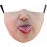 * 128 - Vicces mosható arcmaszk fél arc száj Mark HipHop Cospaly Party One Size Bib 1
