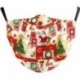 * 192. - Vicces mosható arcmaszk fél arc száj Mark HipHop Cospaly Party One Size Bib 1