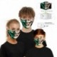 Goku mosoly - Vicces mosható arcmaszk fél arc száj Mark HipHop Cospaly Party One Size Bib