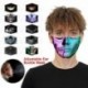 Goku mosoly - Vicces mosható arcmaszk fél arc száj Mark HipHop Cospaly Party One Size Bib