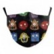 Jocker Face * 3 - Nők Férfi Gyerekek 3D Funny Mouth Mark Cover Facemask Mosható Hip Hop Party MagicB