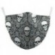 Többszínű koponya - Nők Férfi Gyerekek 3D Funny Mouth Mark Cover Facemask Mosható Hip Hop Party MagicB