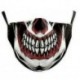 Véres koponya - Nők Férfi Gyerekek 3D Funny Mouth Mark Cover Facemask Mosható Hip Hop Party MagicB