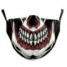 Véres koponya - Nők Férfi Gyerekek 3D Funny Mouth Mark Cover Facemask Mosható Hip Hop Party MagicB