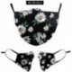 Tie Dye Print - Nők Férfi Gyerekek 3D Funny Mouth Mark Cover Facemask Mosható Hip Hop Party MagicB
