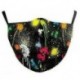 Tie Dye Print - Nők Férfi Gyerekek 3D Funny Mouth Mark Cover Facemask Mosható Hip Hop Party MagicB