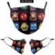 Pókháló - Nők Férfi Gyerekek 3D Funny Mouth Mark Cover Facemask Mosható Hip Hop Party MagicB