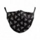 * 8 - Vicces mosható arcmaszk fél arc száj Mark HipHop Cospaly Party One Size Mask0