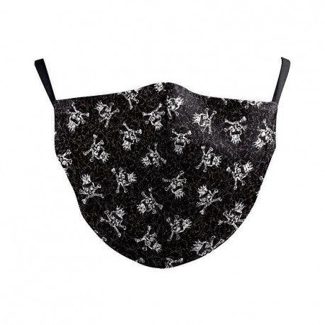 * 8 - Vicces mosható arcmaszk fél arc száj Mark HipHop Cospaly Party One Size Mask0
