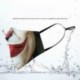 * 8 - Vicces mosható arcmaszk fél arc száj Mark HipHop Cospaly Party One Size Mask0