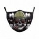 * 8 - Vicces mosható arcmaszk fél arc száj Mark HipHop Cospaly Party One Size Mask0