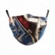* 8 - Vicces mosható arcmaszk fél arc száj Mark HipHop Cospaly Party One Size Mask0