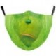 * 184 - Unisex Halloween 3d Funny Mouth Mark Cover Facemask Mosható Hip Hop Party Magic