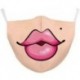 * 200 - Unisex Halloween 3d Funny Mouth Mark Cover Facemask Mosható Hip Hop Party Magic