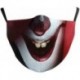 * 191. - Unisex Halloween 3d Funny Mouth Mark Cover Facemask Mosható Hip Hop Party Magic
