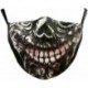* 125 - Unisex Halloween 3d Funny Mouth Mark Cover Facemask Mosható Hip Hop Party Magic