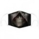 * 4 - Női Férfi Gyerekek 3D Fun Mouth Mark Fabric Facemask mosható hip-hop party   2 szűrő