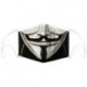 * 3 - Női Férfi Gyerekek 3D Fun Mouth Mark Fabric Facemask mosható hip-hop party   2 szűrő
