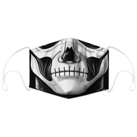 17. - Női Férfi Gyerekek 3D Fun Mouth Mark Fabric Facemask mosható hip-hop party   2 szűrő