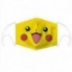 Aranyos rajzfilm Emoji - Felnőttek és gyerekek 3d vicces szájjel szövet arcmaszk mosható party varázsgótikus