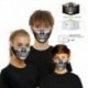 Joker rajzfilm nevetve - Mens Womens Kids 3D Funny Mouth Mark Fabric Facemask Mosható Party Magic Gothic