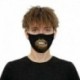 Arany flitteres leopárd ajak - Mens Womens Kids 3D Funny Mouth Mark Fabric Facemask Mosható Party Magic Gothic