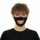 Variáns tengeri koponya - Mens Womens Kids 3D Funny Mouth Mark Fabric Facemask Mosható Party Magic Gothic