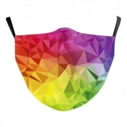 * 53 - Mens Womens Kids 3D Funny Mouth Mark Fabric Facemask Mosható Party Magic Gothic