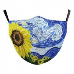 * 70 - Mens Womens Kids 3D Funny Mouth Mark Fabric Facemask Mosható Party Magic Gothic