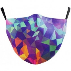 Design-49 - NewTie Dye újrafelhasználható mosható arcmaszk fél arc száj vicces arcvédő szűrő