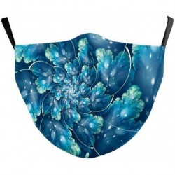 Design-3 - NewTie Dye újrafelhasználható mosható arcmaszk fél arc száj vicces arcvédő szűrő