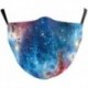 Design-32 - NewTie Dye újrafelhasználható mosható arcmaszk fél arc száj vicces arcvédő szűrő