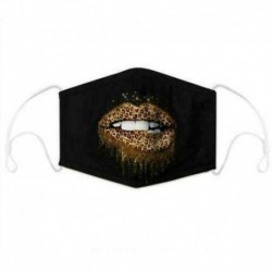 Design-41 - 3D Unisex újrafelhasználható mosható arcmaszk fél arc száj vicces arcvédő szűrő