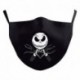 Design-15 - 3D Unisex újrafelhasználható mosható arcmaszk fél arc száj vicces arcvédő szűrő