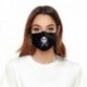 Design-31 - 3D Unisex újrafelhasználható mosható arcmaszk fél arc száj vicces arcvédő szűrő